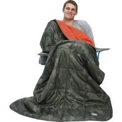 Kelty Bestie Blanket | Tonal Camo/Lava -Kelty BestieBlanket camo lava feature1 KL17