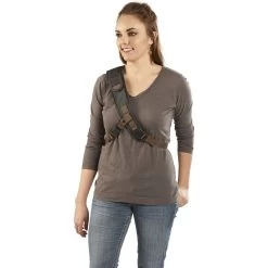 Kelty Spur 9L Sling Pack | Black Geo-Heather -Kelty KL17 Spur GeoHeather onbodyfront1