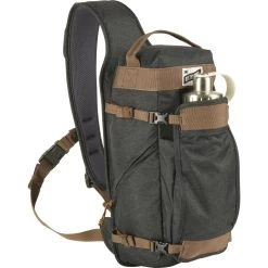Kelty Spur 9L Sling Pack | Black Geo-Heather -Kelty KL17 Spur GeoHeather waterbottle