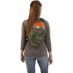 Kelty Spur 9L Sling Pack | Green Camo -Kelty KL17 Spur color onbodyback4
