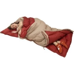 Kelty Galactic 30 Dridown Womens Regular Sleeping Bag | Red/Gold -Kelty KL18 GalacticW Feature01