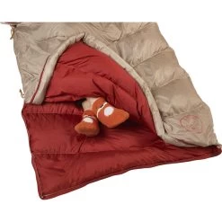 Kelty Galactic 30 Dridown Womens Regular Sleeping Bag | Red/Gold -Kelty KL18 GalacticW Feature03