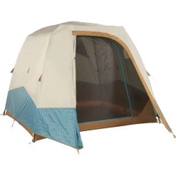 Kelty Sequoia 4-Person Tent | Deep Teal -Kelty KL18 Sequoia4 DeeoTeal dooropen