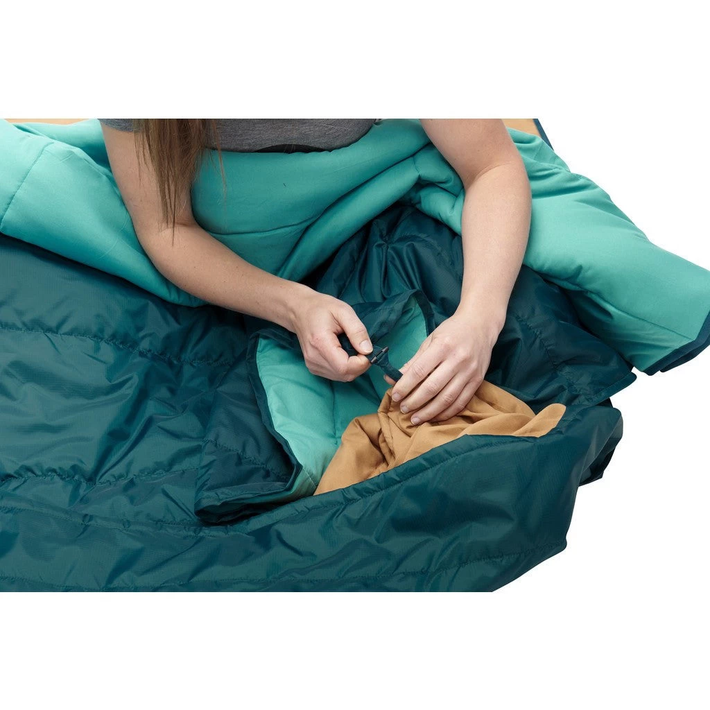 Kelty Shindig Blanket | Deep Teal/Latigo Bay 7 Kelty Shindig Blanket | Deep Teal/Latigo Bay - Image 7