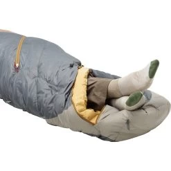 Kelty Sine 35F/EN 29F 800 Dridown Sleeping Bag | Gray -Kelty Sine 35 castlerock feature2 KL17