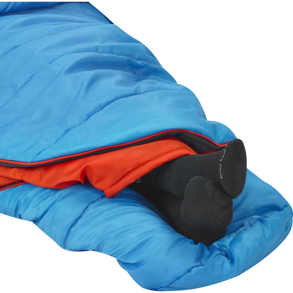 Kelty Tru.Comfort Kids 35F Boys Sleeping Bag | Blue 4 Kelty Tru.Comfort Kids 35F Boys Sleeping Bag | Blue - Image 4