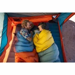 Kelty Discovery Basecamp 4 Person Tent - Laurel Green/Stormy Blue -Kelty kelty discovery basecamp 4 person tent laurel green stormy blue 12