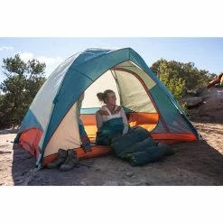 Kelty Discovery Basecamp 4 Person Tent - Laurel Green/Stormy Blue -Kelty kelty discovery basecamp 4 person tent laurel green stormy blue 13
