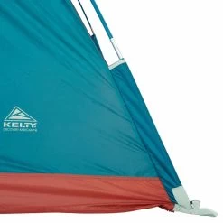 Kelty Discovery Basecamp 4 Person Tent - Laurel Green/Stormy Blue -Kelty kelty discovery basecamp 4 person tent laurel green stormy blue 9