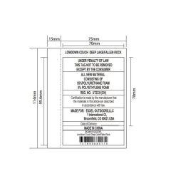 Kelty Lowdown Couch - Deep Lake/Fallen Rock -Kelty kelty lowdown couch deep lake fallen rock 41