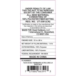 Kelty Tuck 40 Deg Thermapro Ultra Sleeping Bag, Long Size, Left-Hand -Kelty kelty tuck 40 deg thermapro ultra sleeping bag long size left hand 133