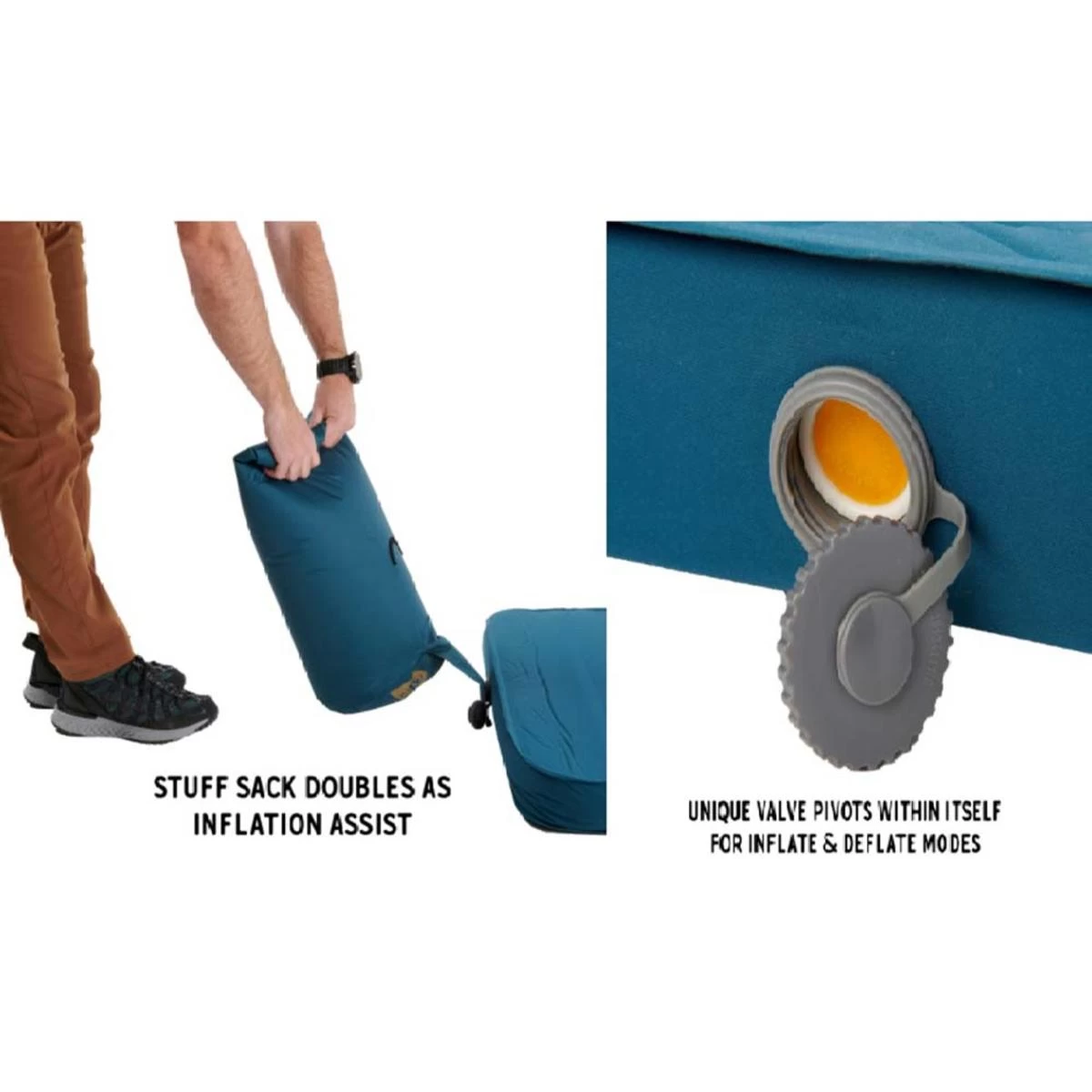 Kelty Waypoint Self Inflating Sleeping Pad 3 Kelty Waypoint Self Inflating Sleeping Pad - Image 3