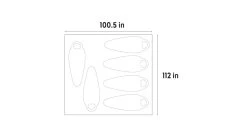 Kelty Rumpus 6P Footprint -Kelty opplanet kelty rumpus footprint navy 6 people 47823421 av 3